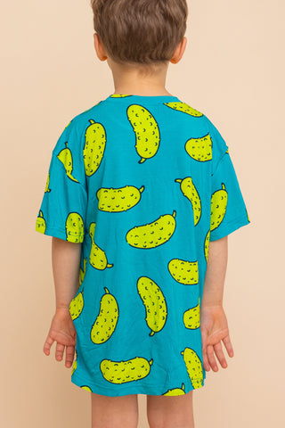 Long Tee Enfant "DILL WITH IT"