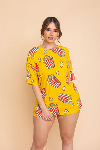 Long Tee Unisexe "POP & CHILL"