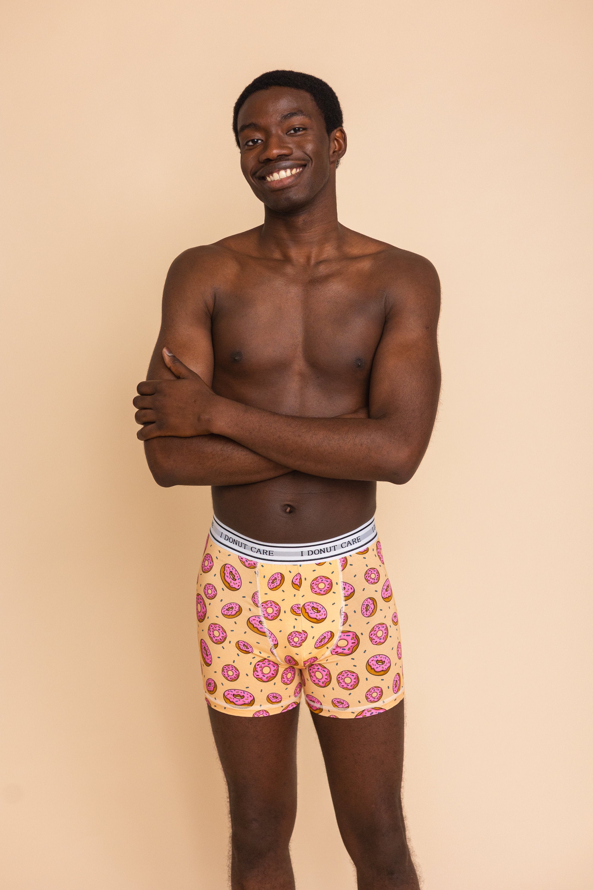 Boxer Long "I DONUT CARE"