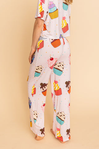 Pantalon Pyjama Évasé "ADDICTED TO YOU"