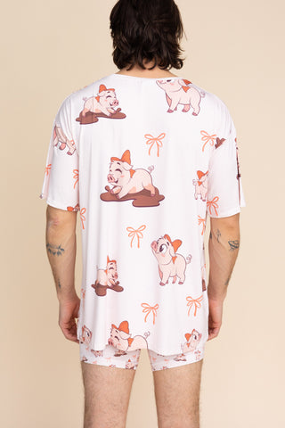 Long Tee Unisexe "P'TIT COCHON"