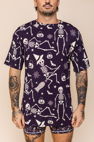 Unisex Long Tee "BONE TO BE WILD"
