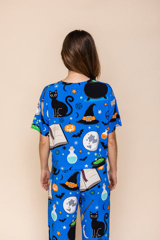 Pajama Crop Top "MAKE IT MAGIC"