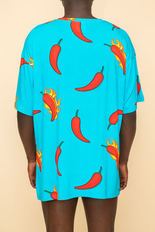 Long Tee Unisexe "T'ES SPICY"