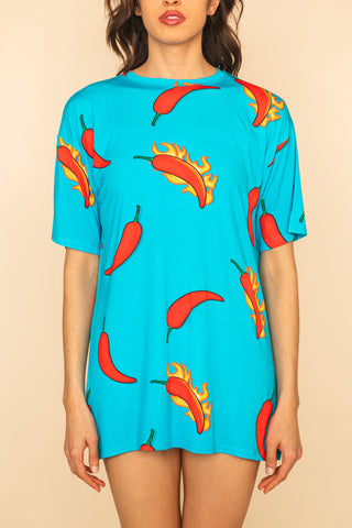 Long Tee Unisexe "T'ES SPICY"