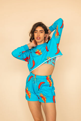 Cropped Top "T'ES SPICY"