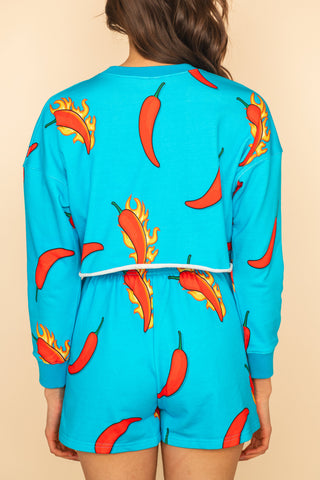 Cropped Top "T'ES SPICY"