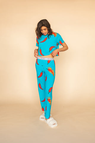 Haut Pyjama "T'ES SPICY"