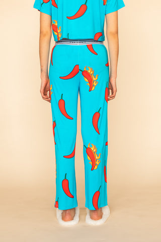 Pantalon Pyjama Évasé "T'ES SPICY"