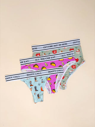 Boîte Surprise - 3 Culottes Mixtes