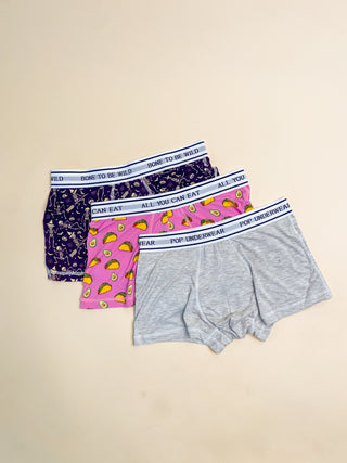 Boîte surprise - 3 Boxers Courts