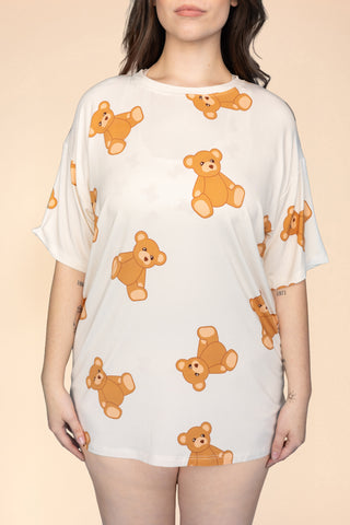 Long Tee Unisexe "MY TEDDY BEAR"